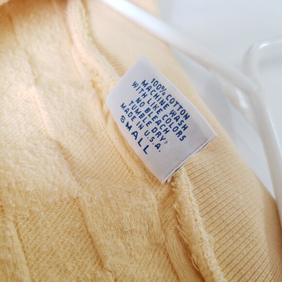 Vintage Cottagecore grandmacore polo Pullover Sweater Carmel by The Sea - Picture 5 of 6